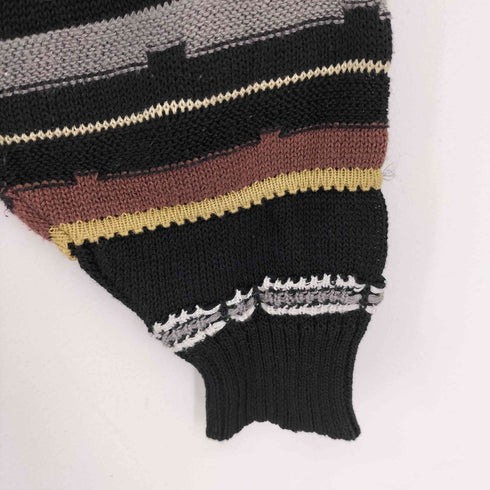 ツンドラ tundra カナダ製 立体編み 3Dコットンニット メンズ JPN:M